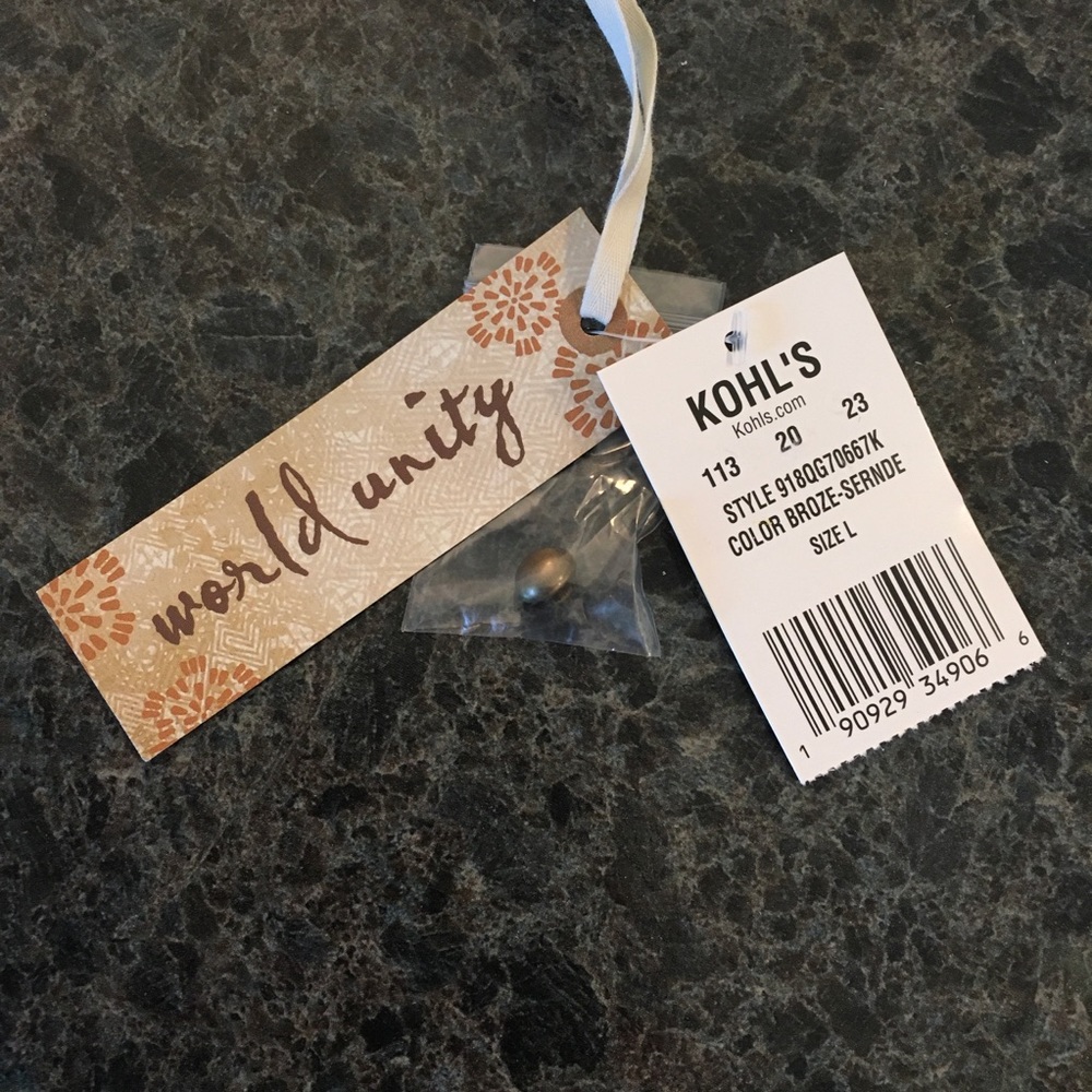 Tunic With Lace Sides By World Unity, Size Large - image 8